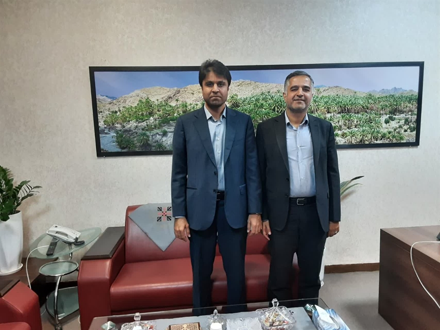 دیدار سرپرست شرکت مجتمع پتروشیمی بدر شرق با معاون هماهنگی امور اقتصادی استاندار سیستان و بلوچستان 